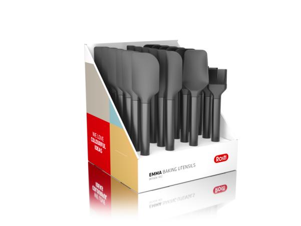 Bitz Rosti Emma Table Display Baking Utensils 24 Pcs Black