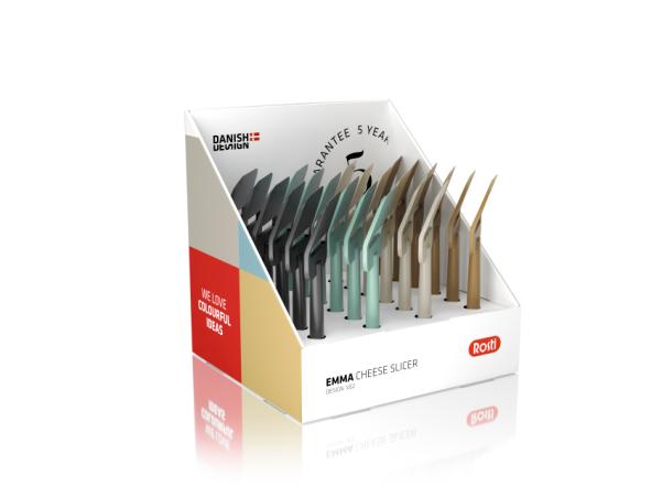 Bitz Rosti Emma Table Display Cheese Plane 24 Pcs 4 Assorted