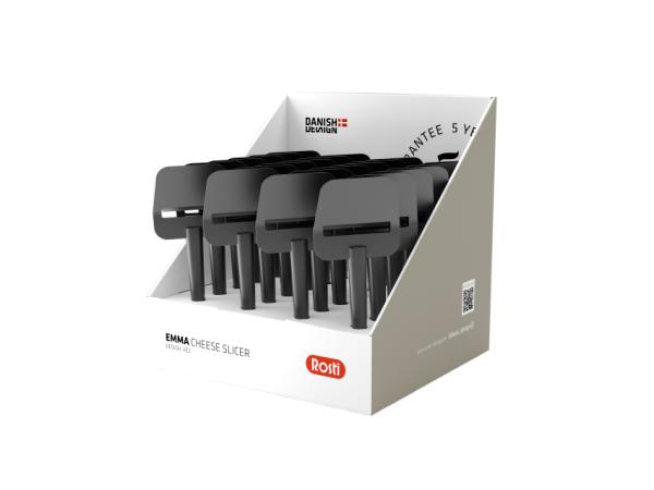 bitz Rosti Emma Table display cheese plane 24 pcs Black