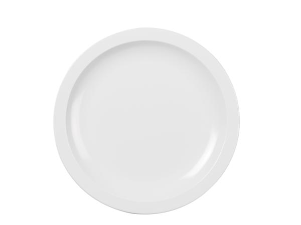 bitz Rosti Hamlet Dinner plate Dia 24.5 x 2 cm White