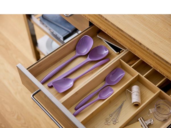 Bitz Rosti NEW Classic Cooking Spoon 25 X 5.3 X 2.9 Cm Lavender