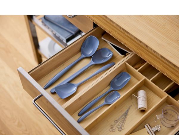 Bitz Rosti NEW Classic Cooking Spoon 25 X 5.3 X 2.9 Cm Dusty Blue