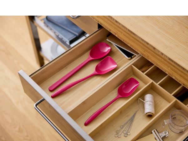 Bitz Rosti NEW Classic Pot Spoon Set 3 Parts Beetroot