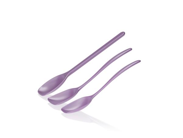 Bitz Rosti NEW Classic Pot Spoon Set 3 Parts Lavender
