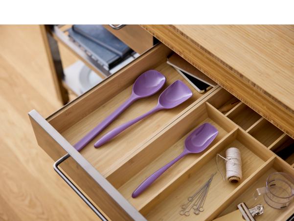 Bitz Rosti NEW Classic Pot Spoon Set 3 Parts Lavender