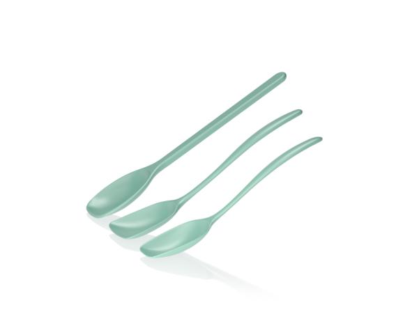 Bitz Rosti NEW Classic Pot Spoon Set 3 Parts Nordic Green