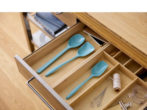 Bitz Rosti NEW Classic Pot Spoon Set 3 Parts Nordic Green