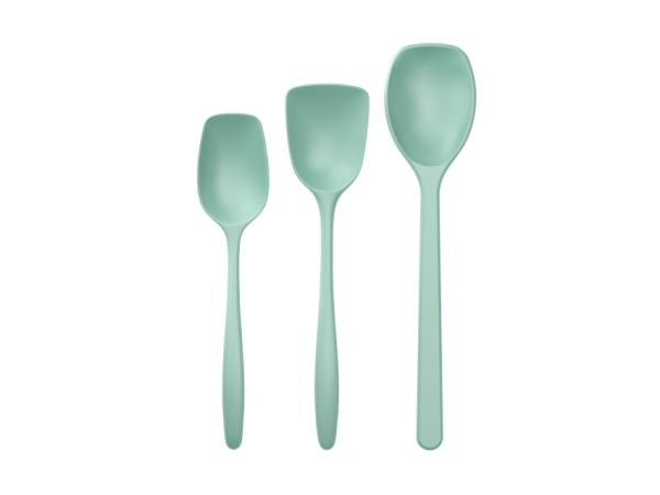 bitz Rosti NEW Classic Pot spoon set 3 parts Nordic green