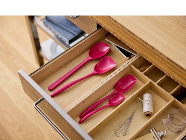 Bitz Rosti NEW Classic Pot Spoon Set 4 Parts Beetroot