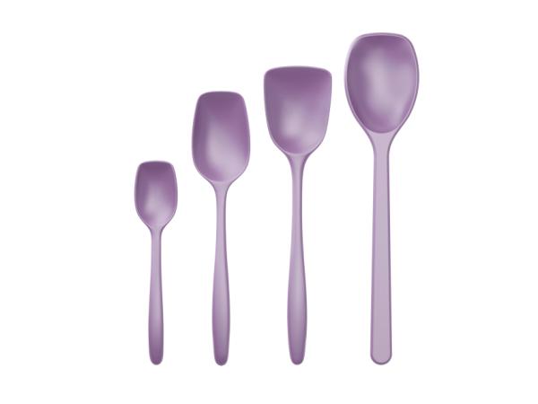 bitz Rosti NEW Classic Pot spoon set 4 parts Lavender