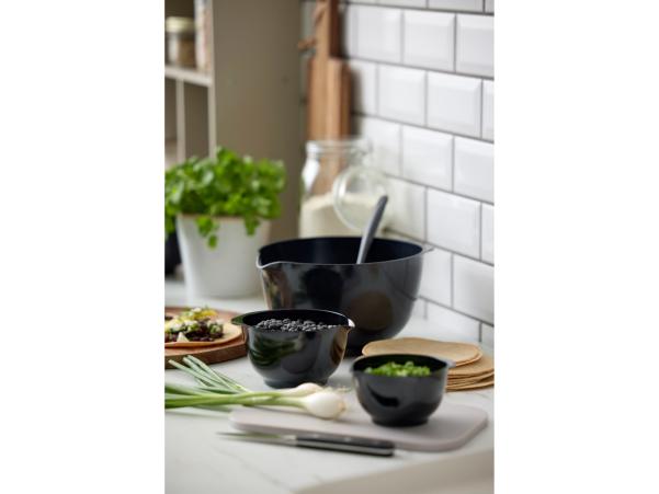 Bitz Rosti NEW Margrethe Mixing Bowl 0 25 Liter Carbon Black