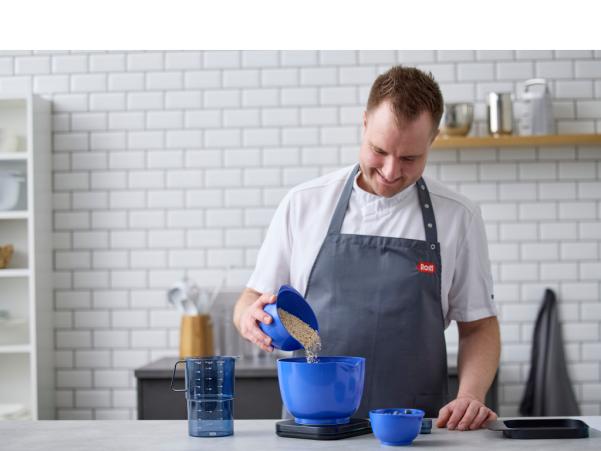 Bitz Rosti NEW Margrethe Mixing Bowl 0 75 Liter Electric Blue