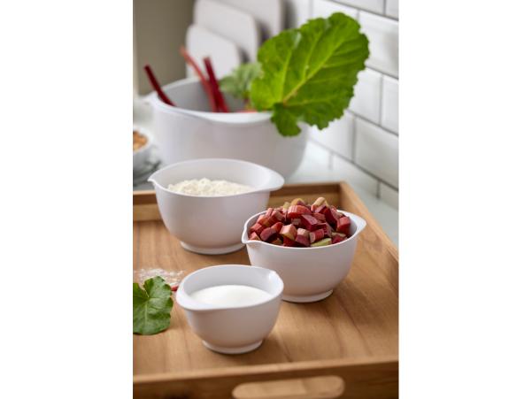Bitz Rosti NEW Margrethe Mixing Bowl 0 75 Liter White