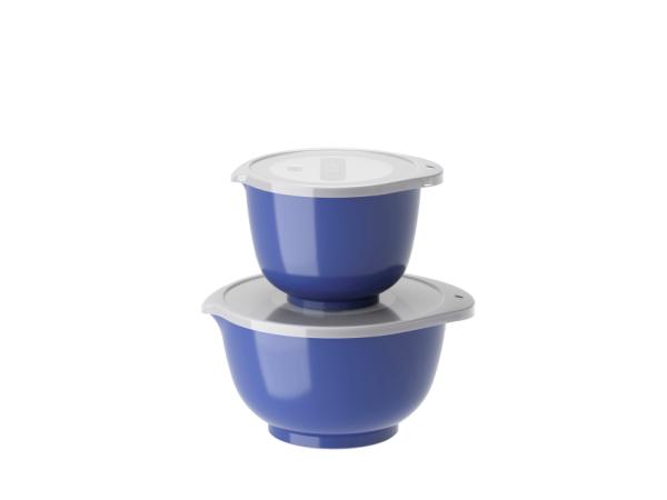 bitz Rosti NEW Margrethe Mixing bowl set 4 parts 1.5 + 3 liter Electric blue