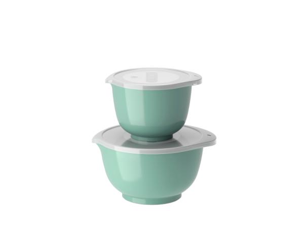 bitz Rosti NEW Margrethe Mixing bowl set 4 parts 1.5 + 3 liter Nordic green