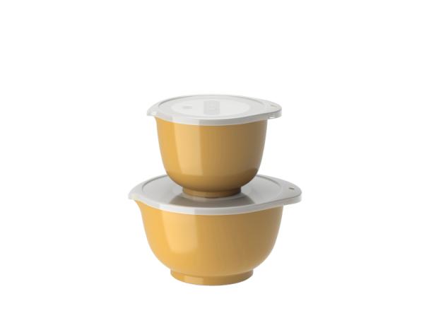 bitz Rosti NEW Margrethe Mixing bowl set 4 parts 1.5 + 3 liter Curry