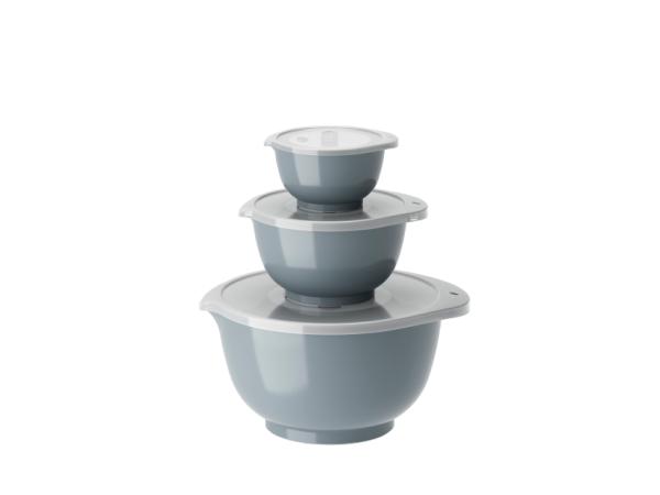 bitz Rosti NEW Margrethe Mixing bowl set 6 parts 0.25 + 0.75 + 3 liter Dusty Blue