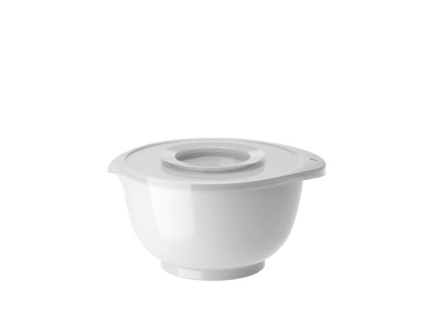 bitz Rosti NEW Margrethe Mixing bowl w. anti-splashlid 3 liter White