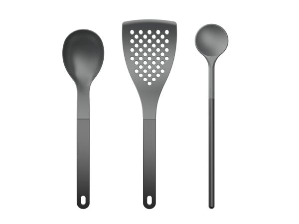 bitz Rosti NEW Optima Kitchen utensil set A 3 pcs Black