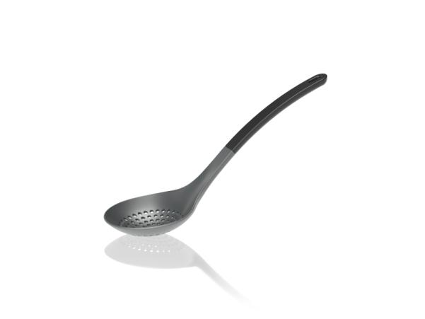 Bitz Rosti NEW Optima Skimmer Spoon 32 X 10.5 X 6 Cm Black