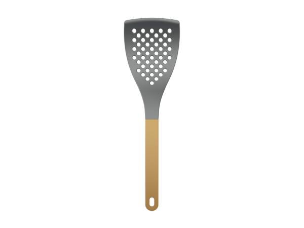 bitz Rosti NEW Optima Spatula 31 x 8.5 x 2.5 cm Curry