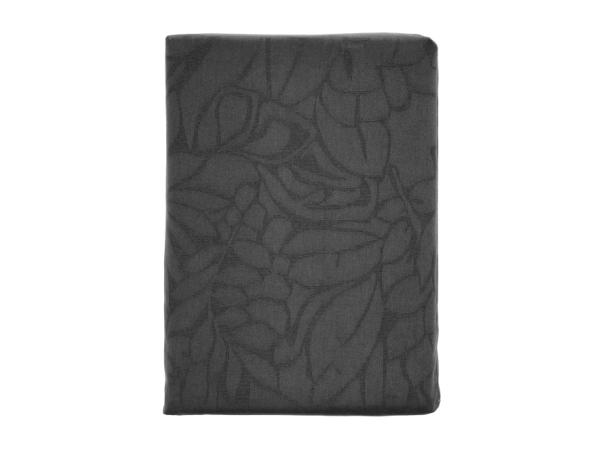 Bitz Södahl Abstract Leaves Damask Tablecloth 140 X 220 Cm Ash