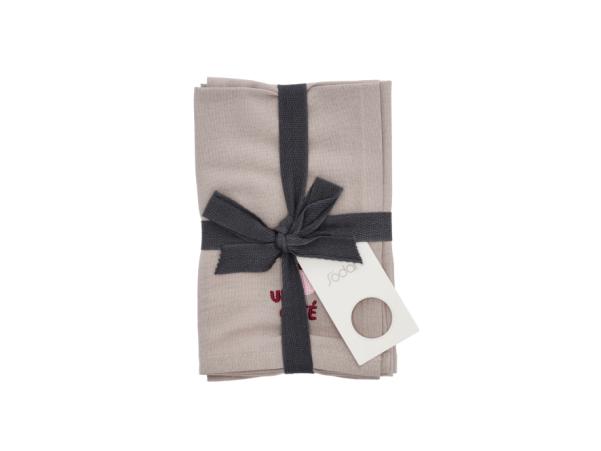 Bitz Södahl Bistro Napkins 40 X 40 Cm 2 Pcs Coffee Brown