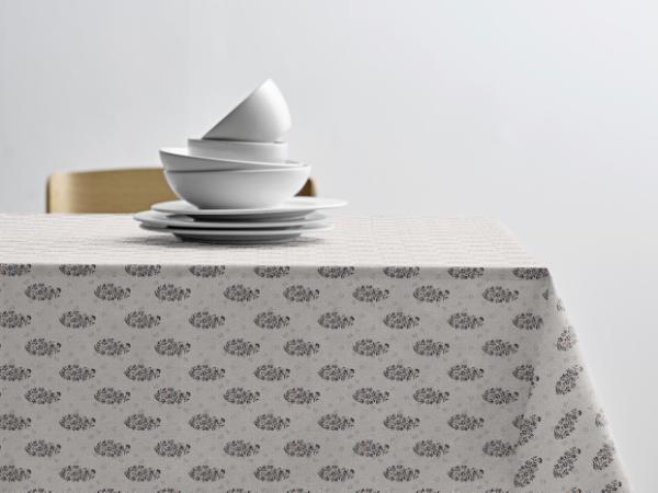 bitz Södahl Boheme Acrylic with antislip 140 cm Grey
