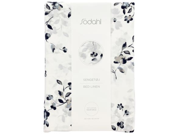 Bitz Södahl Cherry Blossom Bed Linen 140 X 200 Cm Grey