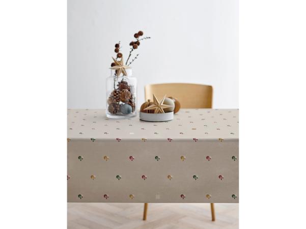 Bitz Södahl Christmas Hearts Acrylic Tablecloth W. Antislip 140 Cm Red