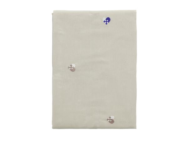Bitz Södahl Christmas Hearts Embroidery Tablecloth 140 X 220 Cm Blue