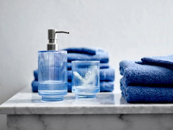Bitz Södahl Clarity Soap Dispenser Dia 8 X 19 Cm Sky Blue