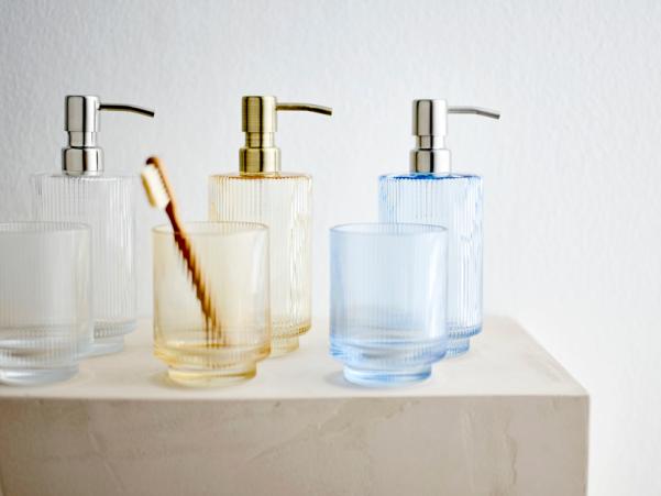 Bitz Södahl Clarity Toothbrush Holder Dia 8 X 10 3 Cm Sky Blue
