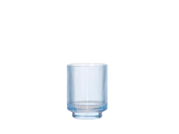 bitz Södahl Clarity Toothbrush holder Dia 8 x 10 3 cm Sky Blue