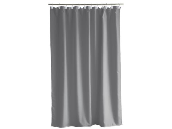 bitz Södahl Comfort Shower Curtain 180 x 200 cm Grey