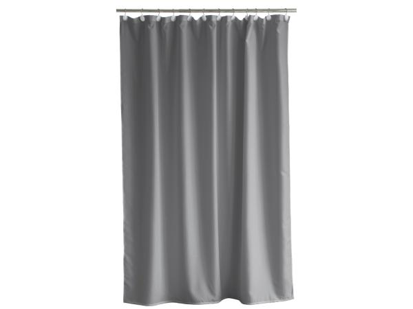 bitz Södahl Comfort Shower Curtain 180 x 200 cm Stone Grey