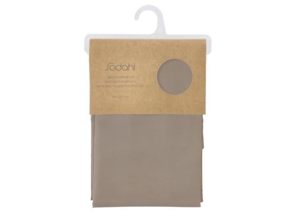 Bitz Södahl Comfort Shower Curtain 180 X 220 Cm Taupe