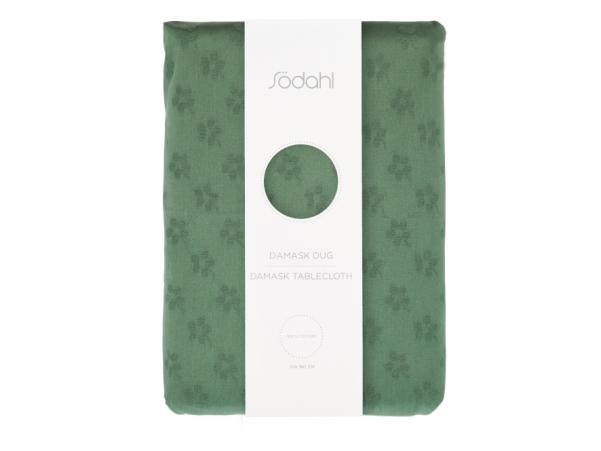 Bitz Södahl Forget-me-not Damask Tablecloth Dia 160 Cm Green