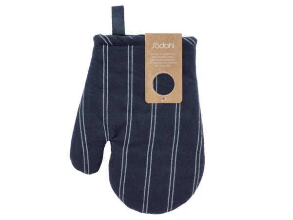 Bitz Södahl Harmony Mini Oven Mitt 19 X 23 Cm Navy Blue