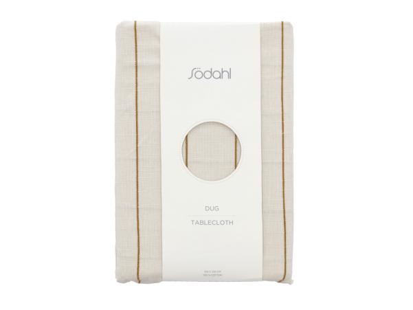 Bitz Södahl Line Tablecloth 140 X 320 Cm Offwhite/Gold