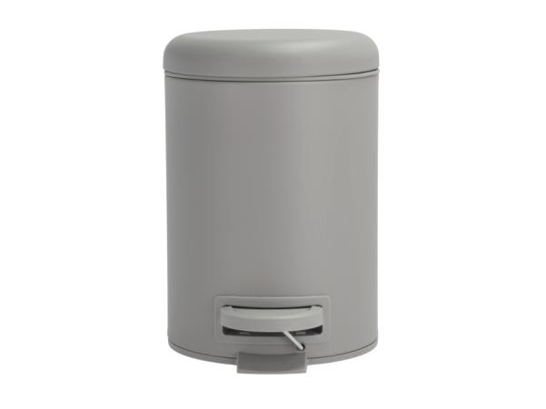 Bitz Södahl Mono Pedal Bin Dia 17 X 25 Cm 3 Liter Grey