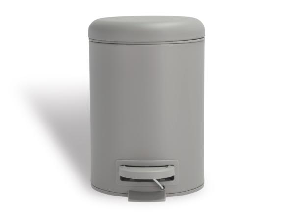 Bitz Södahl Mono Pedal Bin Dia 17 X 25 Cm 3 Liter Grey