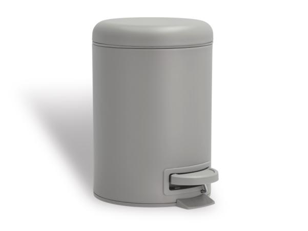 Bitz Södahl Mono Pedal Bin Dia 17 X 25 Cm 3 Liter Grey