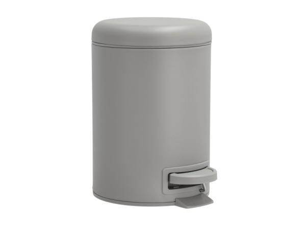 bitz Södahl Mono Pedal Bin Dia 17 x 25 cm 3 liter Grey
