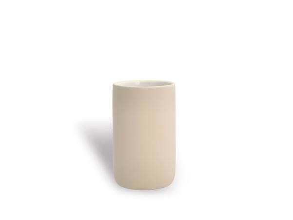 Bitz Södahl Mono Toothbrush Holder Dia 6 5 X 11 Cm Beige