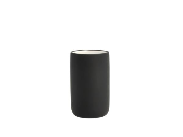 bitz Södahl Mono Toothbrush holder Dia 6 5 x 11 cm Black