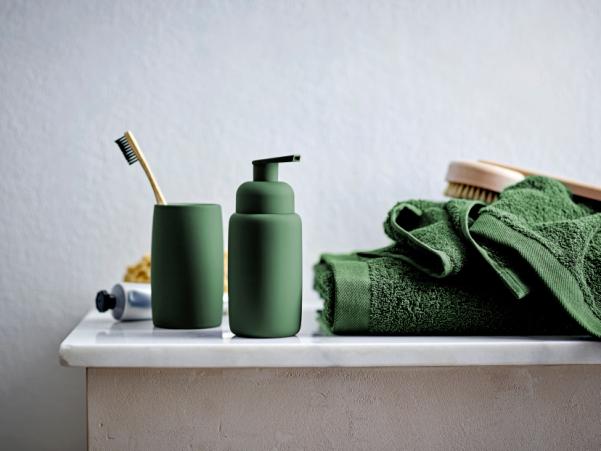 Bitz Södahl Mono Toothbrush Holder Dia 6.5 X 11 Cm Green