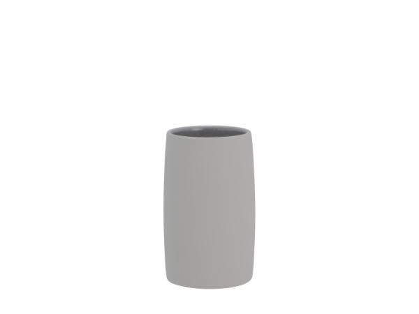 bitz Södahl Mono Toothbrush holder Dia. 6 x 11 0 cm Grey