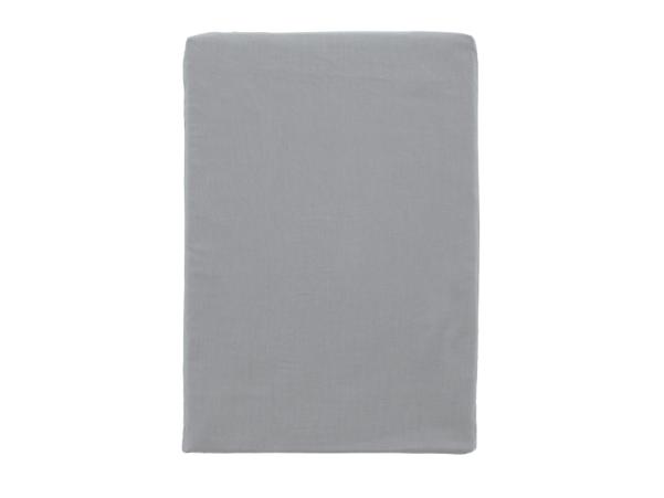Bitz Södahl Organic Calm Box Sheet 140 X 200 X 30 Cm Stone Grey