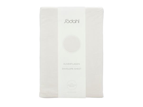 Bitz Södahl Organic Calm Envelope Sheet 140 X 200 X 8 Cm Offwhite